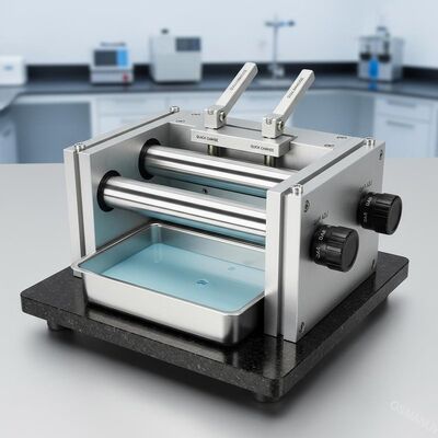Roller Coater Ganda Ringkas dengan Penyesuaian Celah Manual dan Penggantian Roller Cepat untuk Pelapisan Presisi