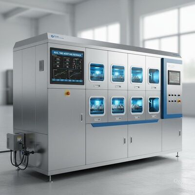 Pengering Microwave Multi-Zona Presisi dengan Umpan Balik Kelembaban Waktu Nyata untuk Pencetakan Pulp Berkualitas Tinggi