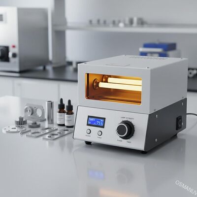 Mesin UV Curing Benchtop 102 untuk Pelapis Berbasis Minyak – Lebar Kompak 350mm dengan Intensitas Lampu yang Dapat Disesuaikan untuk Laboratorium & Produksi Skala Kecil