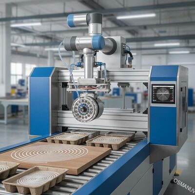 Mesin Penyemprotan Resiprokal 360° untuk Pelapisan Permukaan Pulp Cetak & Papan Furnitur - Jalur Penyemprotan yang Dapat Disesuaikan