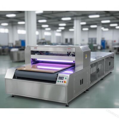 High-Gloss Finish Double Lamp UV Curing Machine for Wood Furniture Board Painting Line - Lebar yang dapat disesuaikan