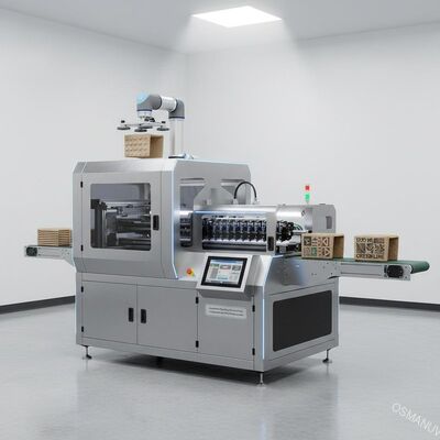 Printer One-Pass Otomatis untuk Pulp Molding-Integrated Loading & Printing Solution