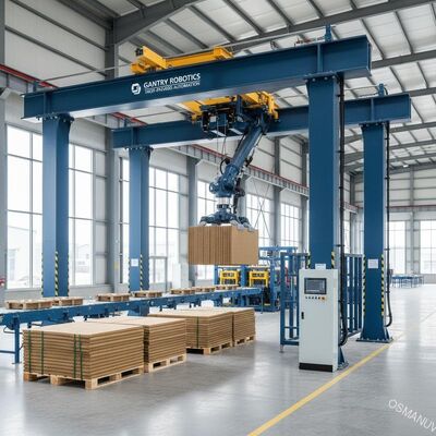 Robot Gantry Tugas Berat untuk Penanganan Panel & Pulp Molding.