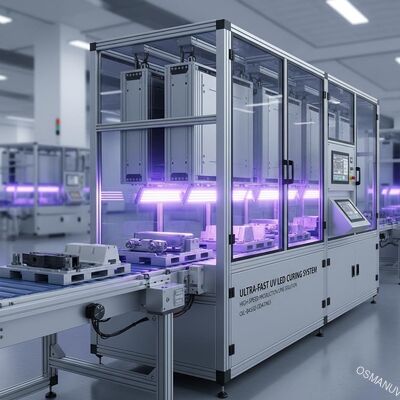 Sistem Pengeringan LED UV Ultra-Cepat untuk Pelapis Berbasis Minyak - Solusi Lini Produksi Kecepatan Tinggi