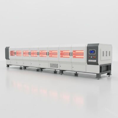 W920mm 10m Heating Leveling Mesin Pengeringan Inframerah Komputer Putih