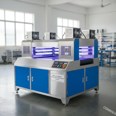 ISO9001 Heat Disipation Light Conveyor UV Curing Machine 380V 50HZ