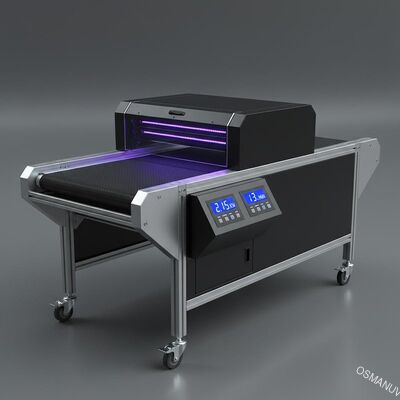 2.15KW 13m / Min Sistem Konveyor Curing Uv Led Hitam Instan