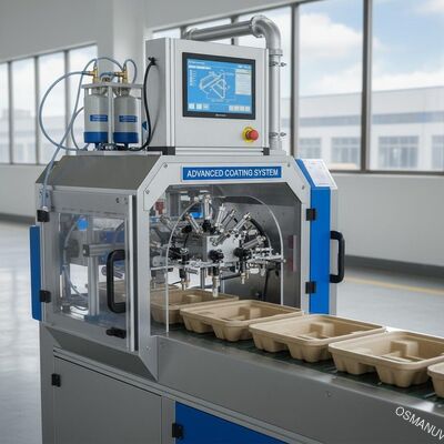 Sistem Lapisan Semprot Teknologi Lanjutan untuk Pengolahan Internal Berkualitas Tinggi dari Paket Industri Pulp Molded
