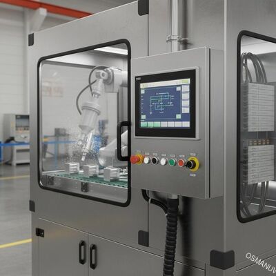 PLC HMI Control System Mesin Peras Lapisan Untuk Industri