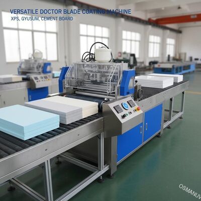Mesin Pelapis Doctor Blade Serbaguna untuk Panel Komposit - XPS, Gypsum, Papan Semen