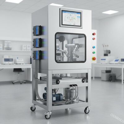 Sistem Pelapis Semprot Kontrol PLC / HMI Dengan Kecepatan Pelapisan 0-3m/Min