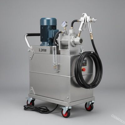 2.2KW Hidrolik Lift Lift Spray Coating Machine