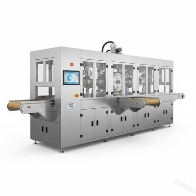 Lini Produksi Penyemprotan Vakum / Mesin Lini Pelapisan ISO9001 400W