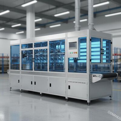 Lebar Effecive Uv Painting MDF Spray Coating Machine 180m / Min 620mm