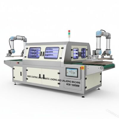 Wide Coating Uv Mesin Bongkar Muat Otomatis 4KW 1600mm