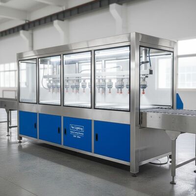 Mesin Pelapis Semprot Dengan Sistem Konveyor Tec Lighting 380V 28kw