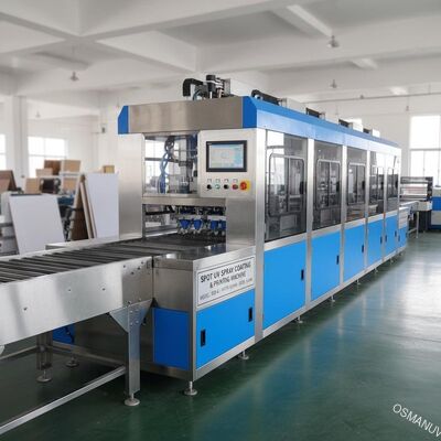 Spot Uv Spray Coating Machine / Mesin Cetak Spot Uv Lebar 920mm 6M / Min