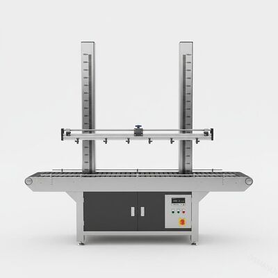 0-1000mm Height Spray Coating Machine Untuk Kecepatan Serbaguna 0-3m/Min
