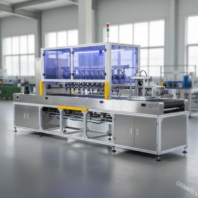 UV Spray Coating Mesin Blanking Otomatis Dengan Sistem Konveyor Panjang 1800mm