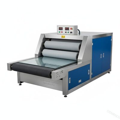 410 Volts 6KW Roller Coating Equipment Cocok Untuk Pesawat Kaca
