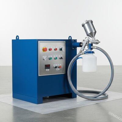 50mm Tebal 380V 50HZ Mesin Pelapis Cat Semprot Dengan Kegemukan Yang Baik