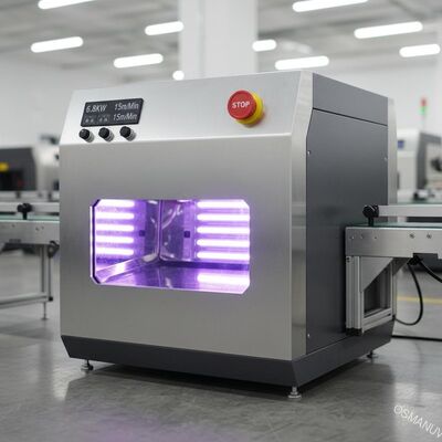 6.8KW 15m / Min Stop Switch Reflective UV Curing Machine / Uv Led Curing System