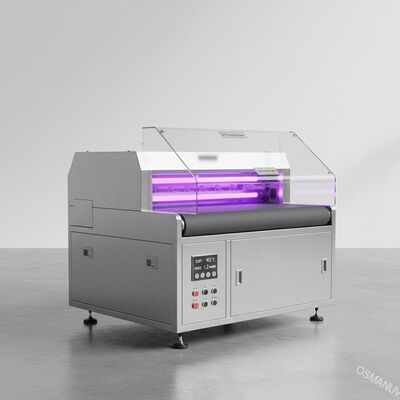400mm lebar Conveyor UV Curing Machine Untuk Papan KT