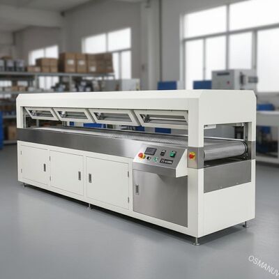 18KW 15m / Min Stainless Steel UV Curing Mesin Dalam Komputer Putih