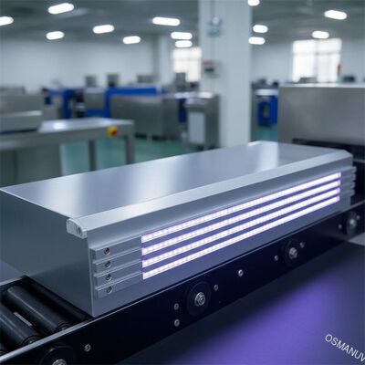 W650mm 1.5mm Cold Rolled Plate Led Uv Curing Systems Untuk Pencetakan