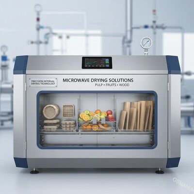 Solusi Pengeringan Microwave yang dapat disesuaikan: Pengeringan Internal Presisi untuk Pulp Molding, Buah, dan Panel Kayu