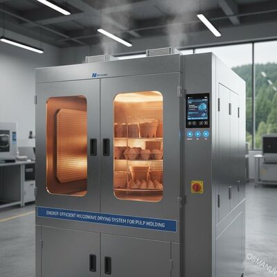 Sistem Pengeringan Microwave Hemat Energi untuk Pencetakan Pulp: Pemanasan Internal Cepat dan Seragam