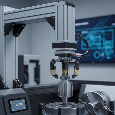 Precision 5-Axis Gantry Robot untuk Penanganan Komponen Sensitif - CNC Load/Unload Automation