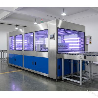 90 Derajat Rotating Automatic UV Coating Machine Untuk Fiberboard Semen