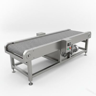 W1320mm 1m / Min Mesin Belt Konveyor Stainless Steel / Konveyor Sabuk Mesh