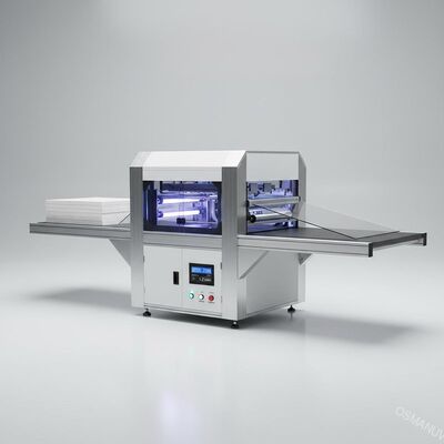 Mesin Laminating UV LED Untuk Papan Kalsium Silikat Akrilik / Plastik