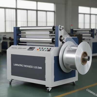 Laminasi Ketebalan 0,03-2mm Mesin Laminasi Film Dengan Diameter Rewinding 1000mm