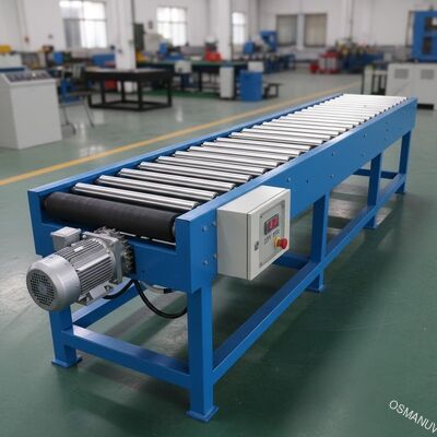 10m / Min 220V 50HZ Cnc Conveyor Belt Mesin Drive Roller Conveying