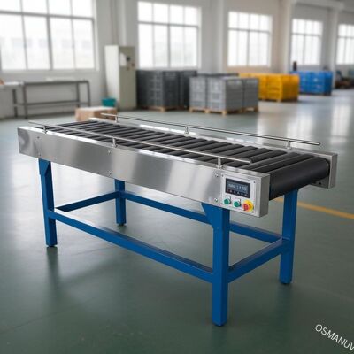 Mesin Automatic Conveyor Belt Untuk Transportasi 2m*0.6m*1.5m Ukuran Kinerja Tinggi