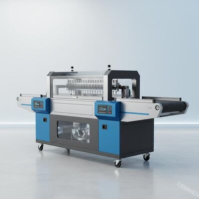 Mesin penyemprotan elektrostatik Untuk Cetak Digital, 80mm Tebal Digital Spot Uv Coater 22KW