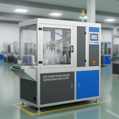Spot UV Spray Coating Machine Pabrik Ketahanan Suhu