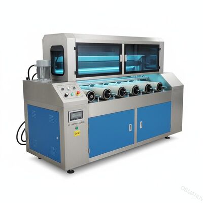 Mesin Pelapis Rol Uv 10m / Min, Mesin Pelapis Uv 3KW Dan Curing