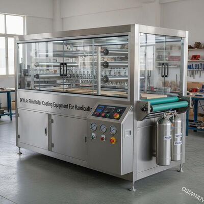 6KW Ar Film Roller Coating Equipment Untuk Kerajinan Tangan