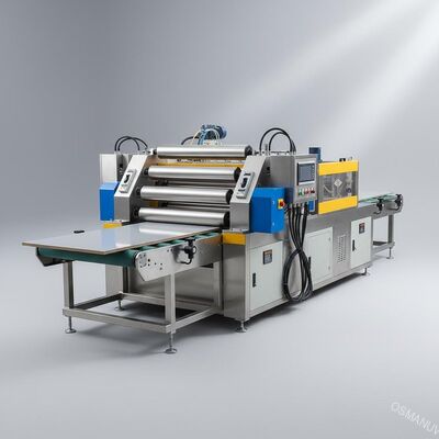 8KW Power Roller Coating Equipment Untuk Papan Laminating Lantai PVC