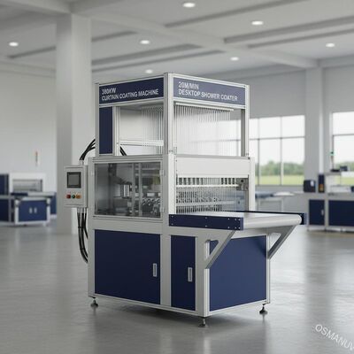 Mesin Pelapis Tirai 380kw, 20m / Min Desktop Shower Coater