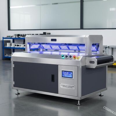10m/Min Mesin Pengeringan UV LED yang dapat disesuaikan untuk aplikasi yang berbeda