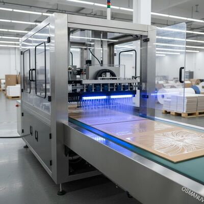 Reciprocating Electrostatic Spraying Spot UV Coater