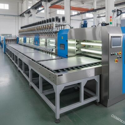 90 Derajat Rotating UV Coating Machine Untuk Fiberboard Semen