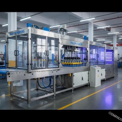 PVC Conveyor Uv Roller Coater / Mesin Penyemprotan Cat