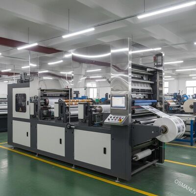200KW Roll Paper Varnish Spot Mesin Cetak Uv 304ss Mirror Panel