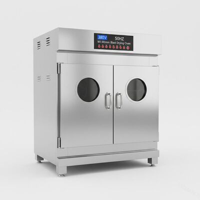 380V 50HZ Oven Suhu Konstan Dua Pintu, Oven Pengeringan Ledakan W1300Mm